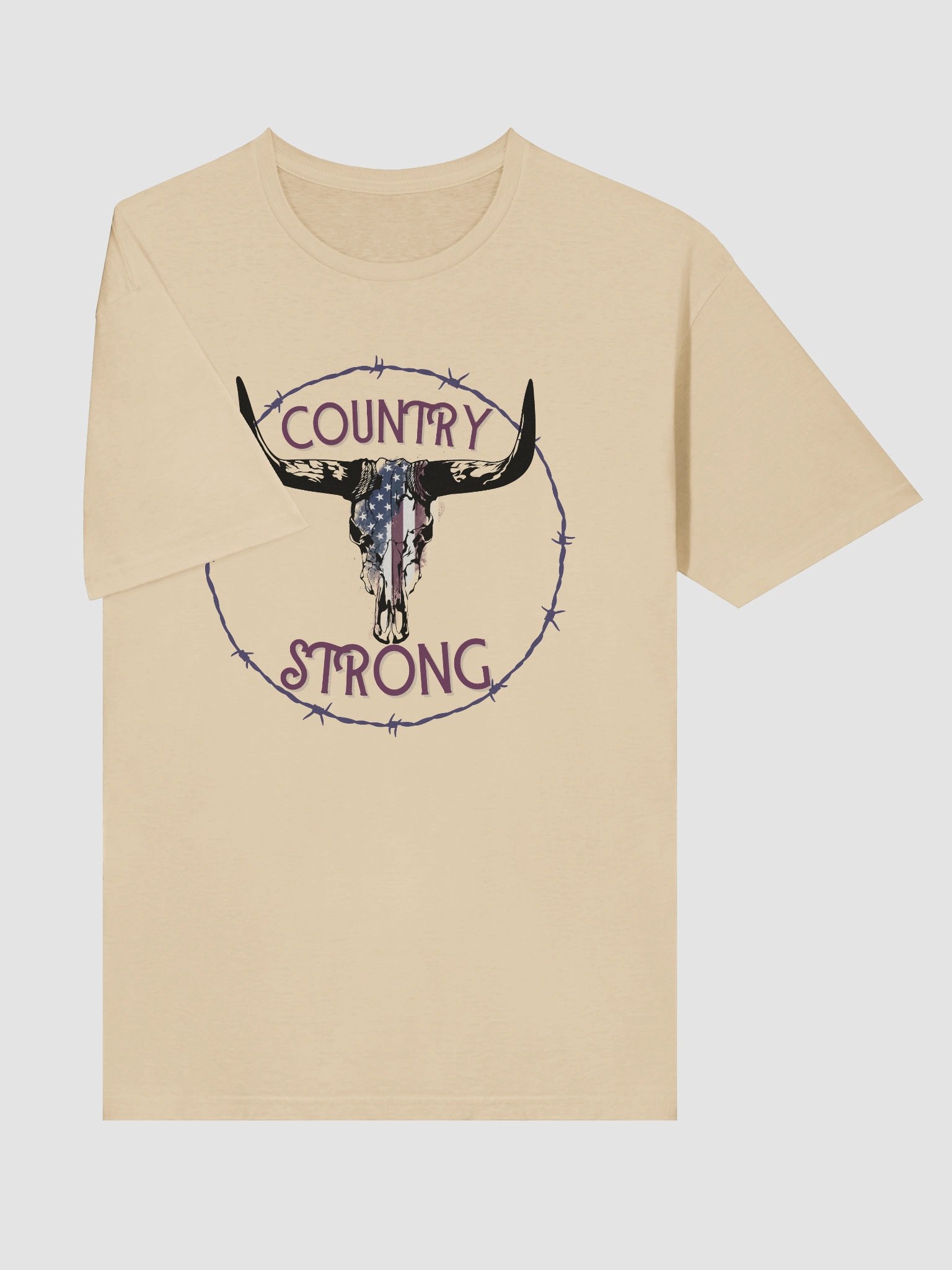 Country Strong Patriot Skull T-Shirt product image (89)