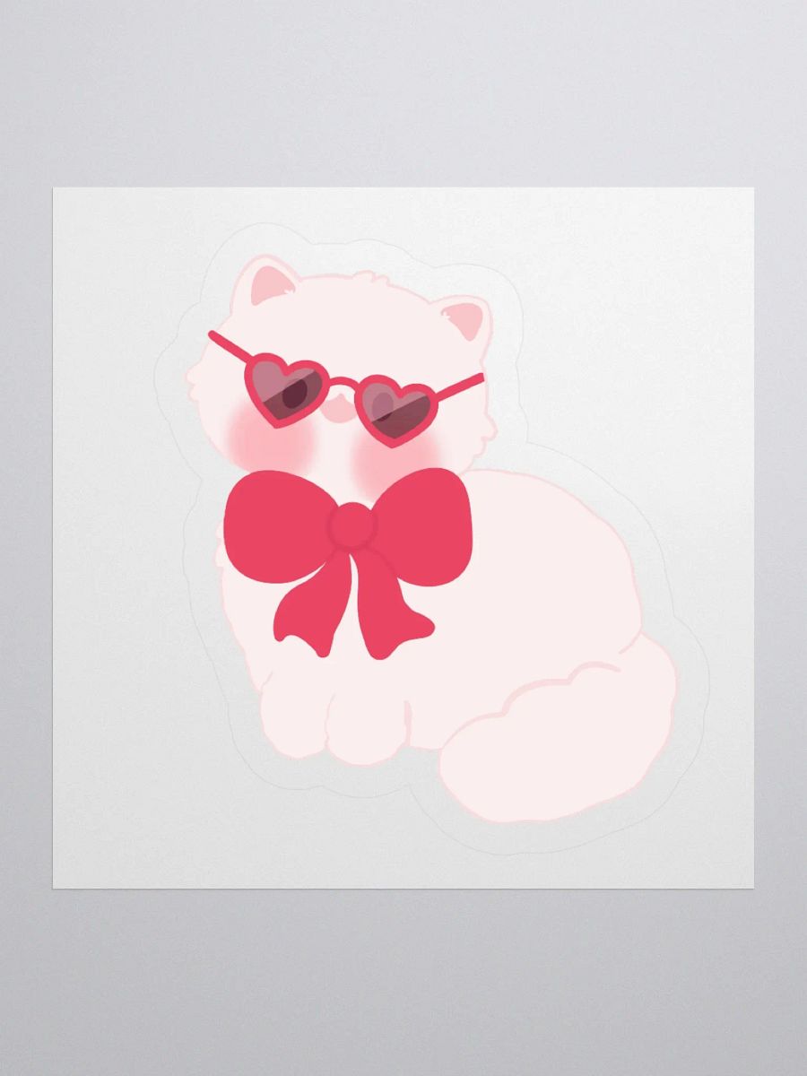 Celebrity Cat Vinyl Sticker product image (1)