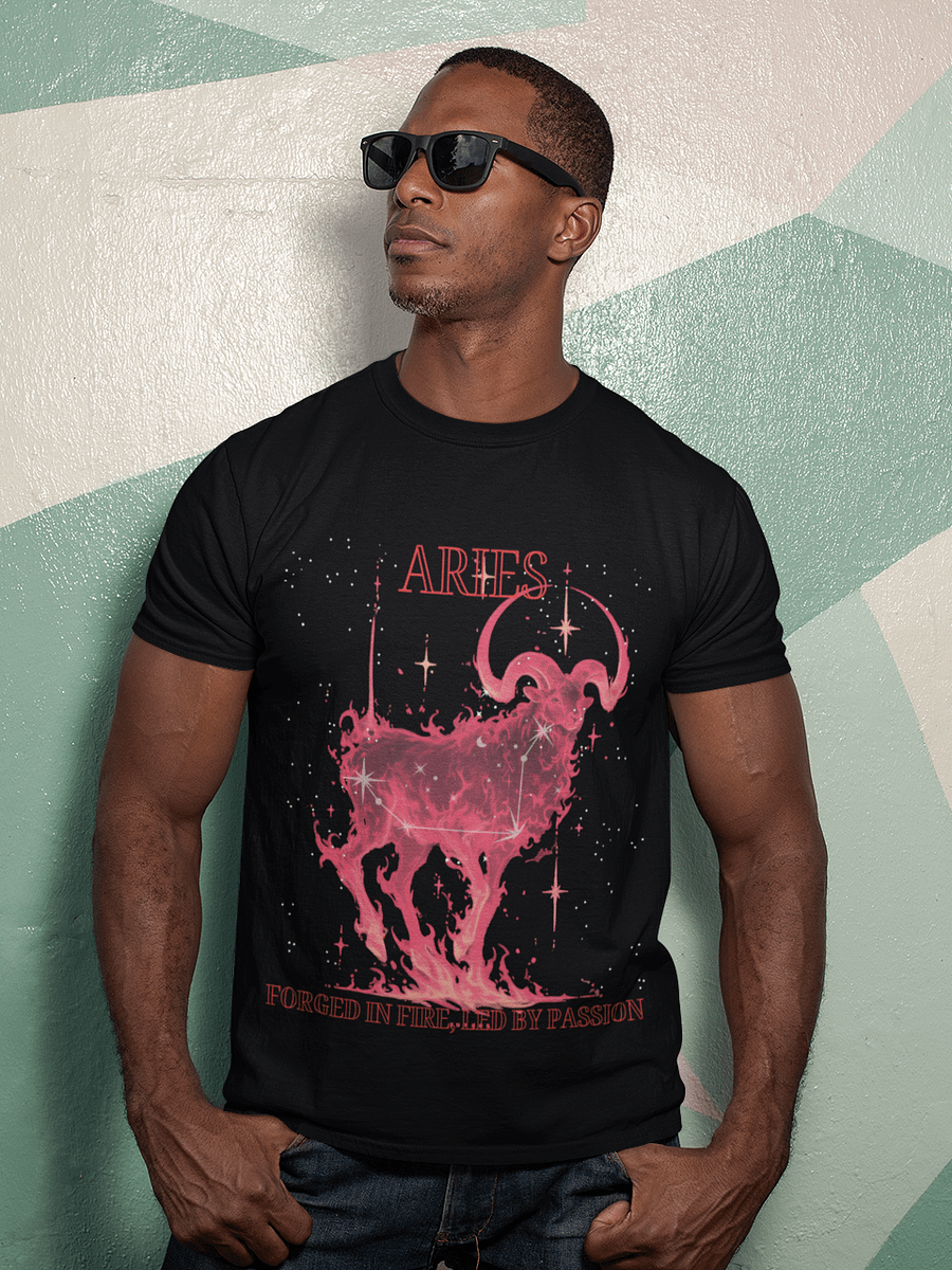 Aries: Forged in Fire, Led by Passion Tee product image (7)