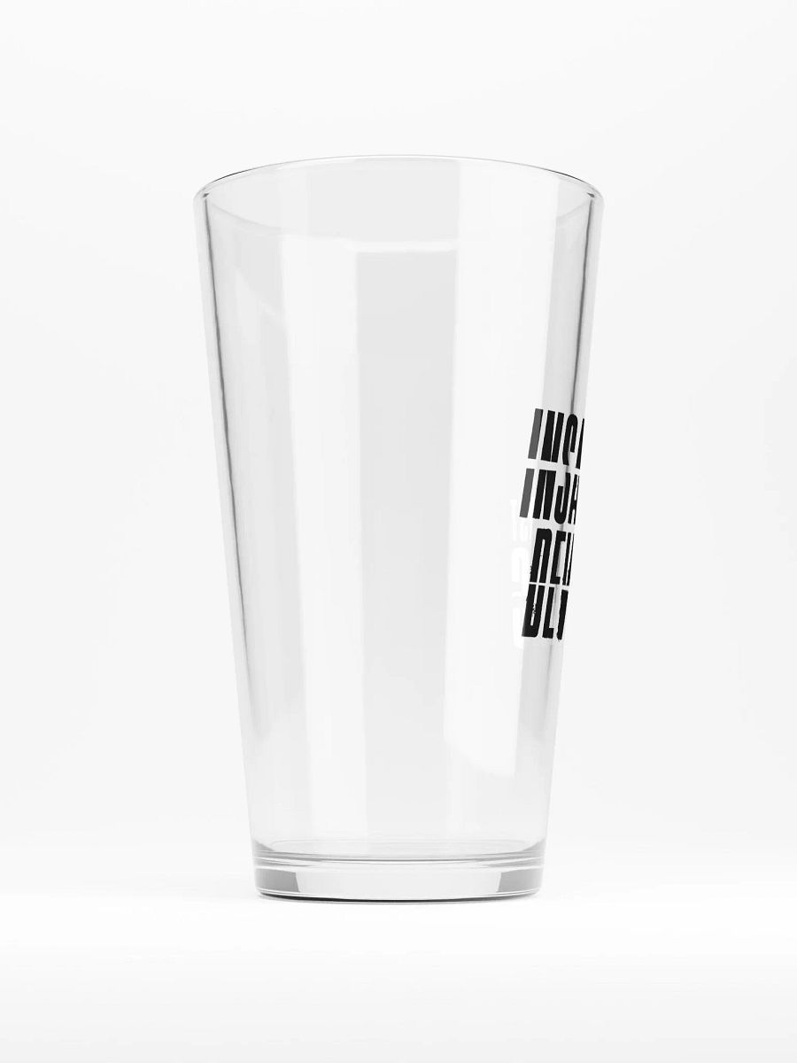 Shaker Pint Glass — Black Logo product image (3)