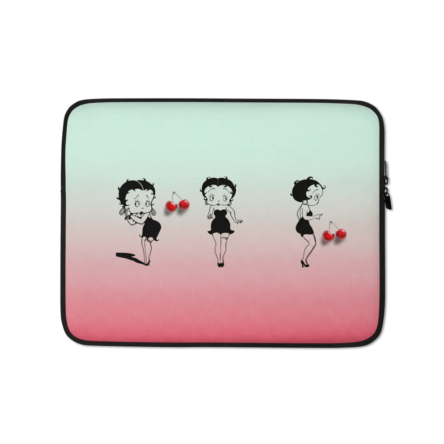 "Betty" Cherry Bomb Laptop Sleeve product image (1)