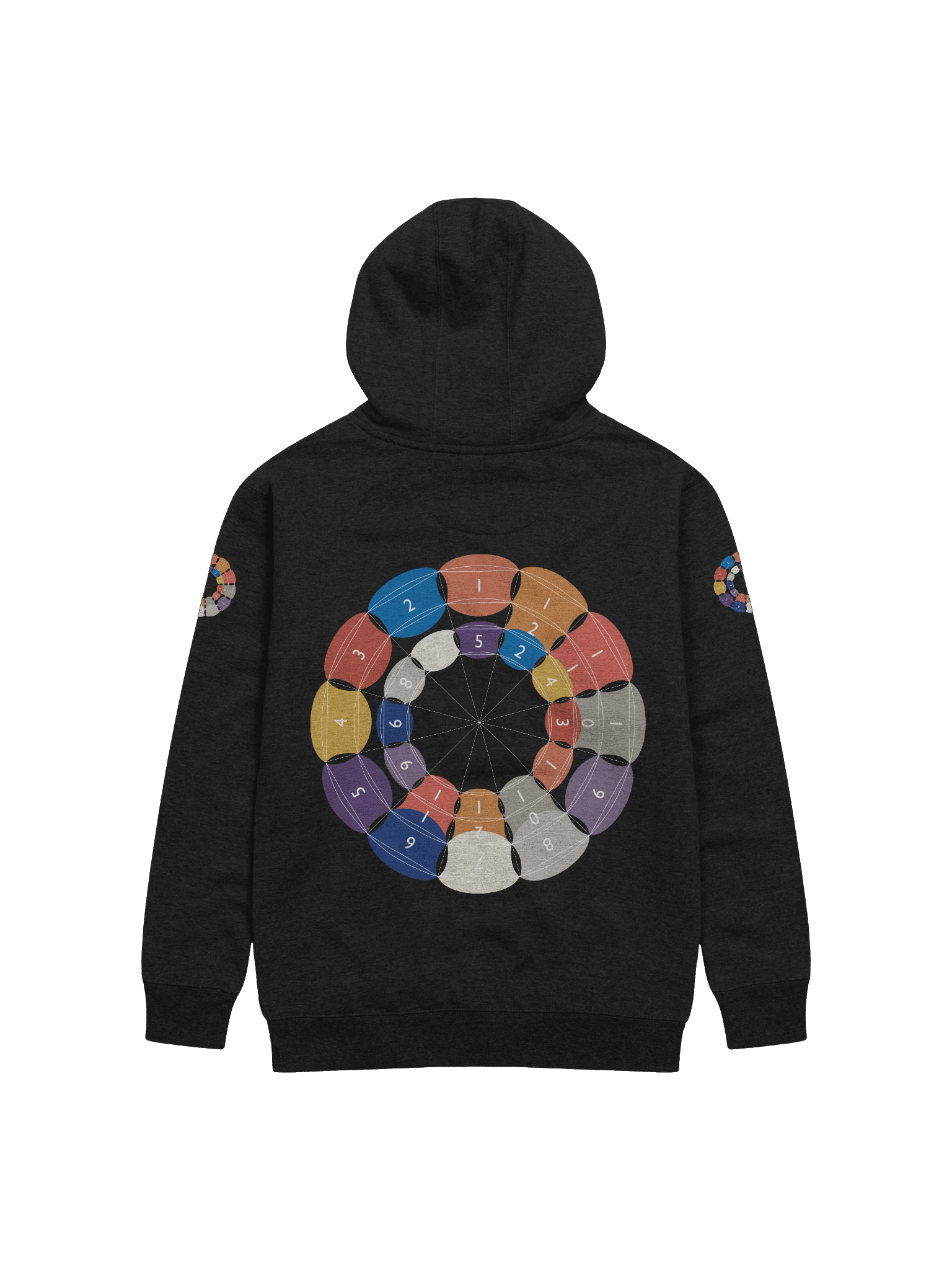 Kupenga Net Sacred Geometry Cotton Heritage Unisex Premium Hoodie designed by Huna MA NI KAI product image (2)
