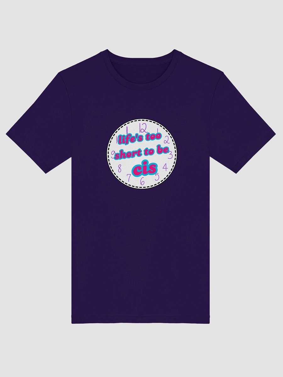 life's too short to be cis androgyne t-shirt product image (5)