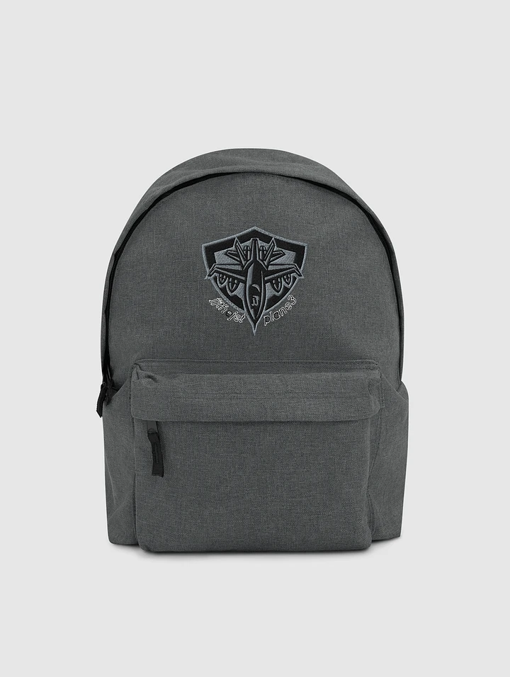 JJ's Embroidered Backpack Black Emblem product image (1)