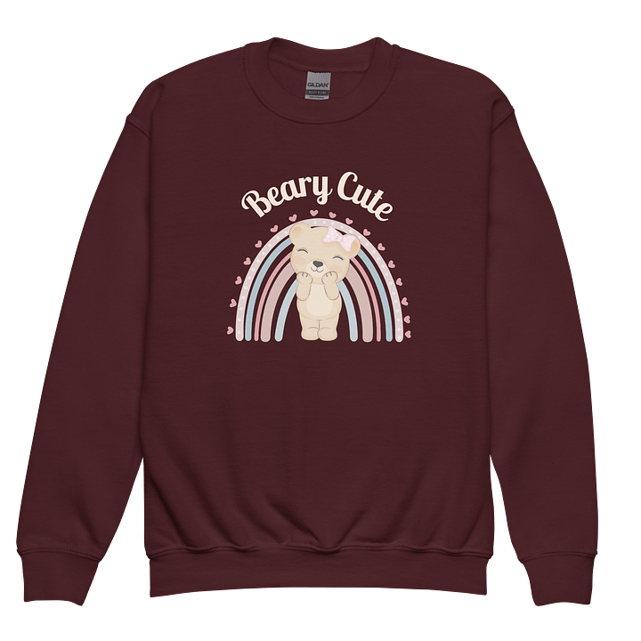 Beary Cute Youth Sweatshirt product image (1)