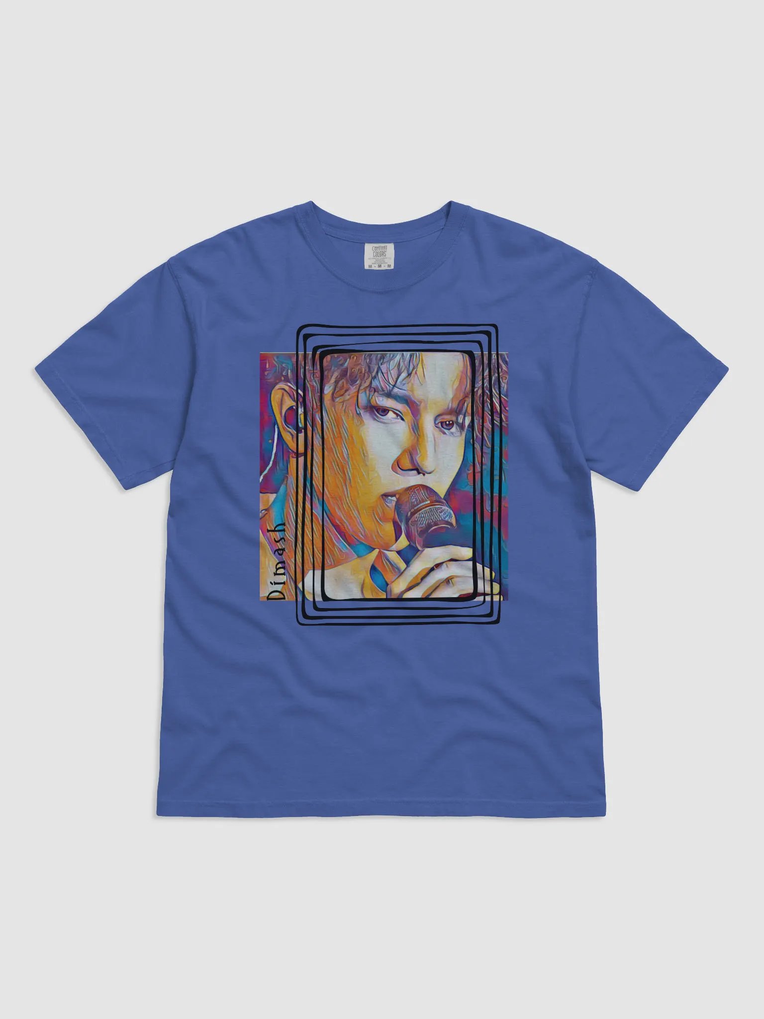 Singer From Kazakhstan Comfort Color Unisex T-Shirt product image (8)