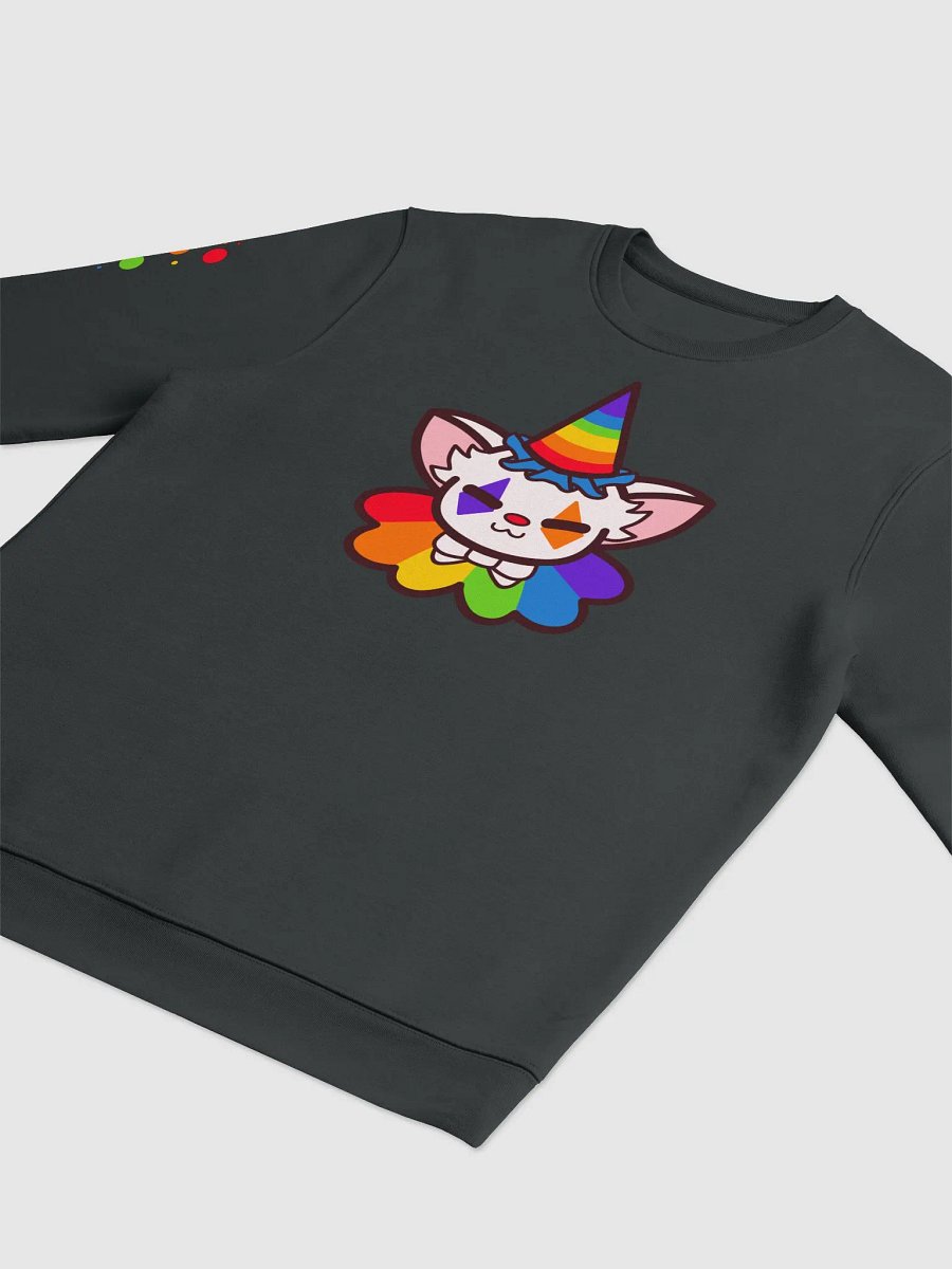 Clown Cat Sweatshirt product image (1)