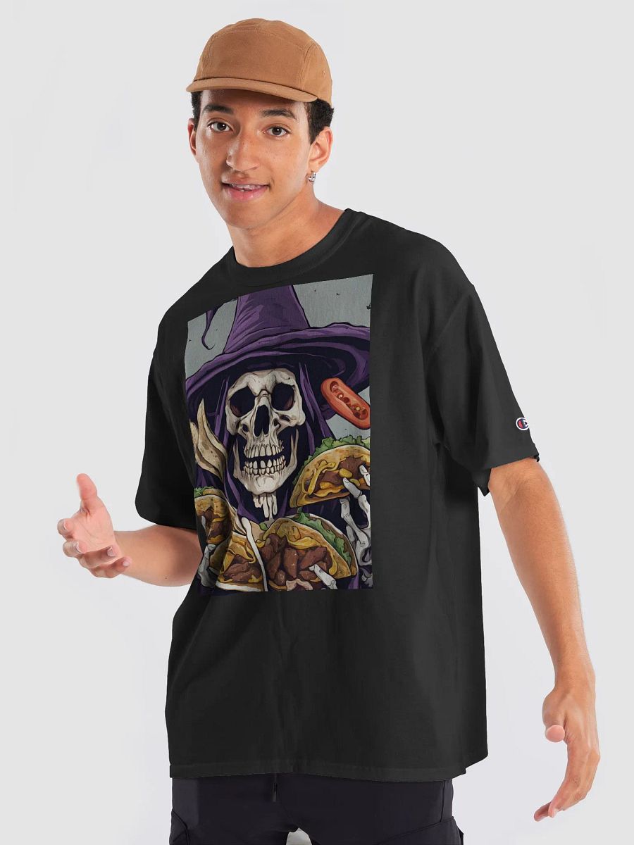 Witchy Taco Fiesta Skeleton T-Shirt product image (8)