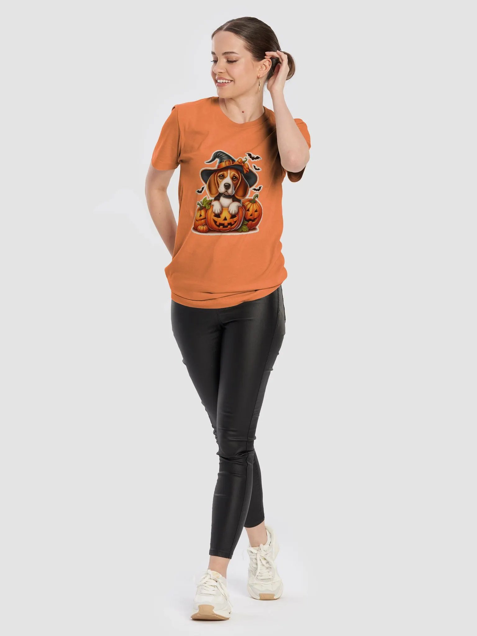 Halloween Pumpkin Beagle - T-shirt product image (60)
