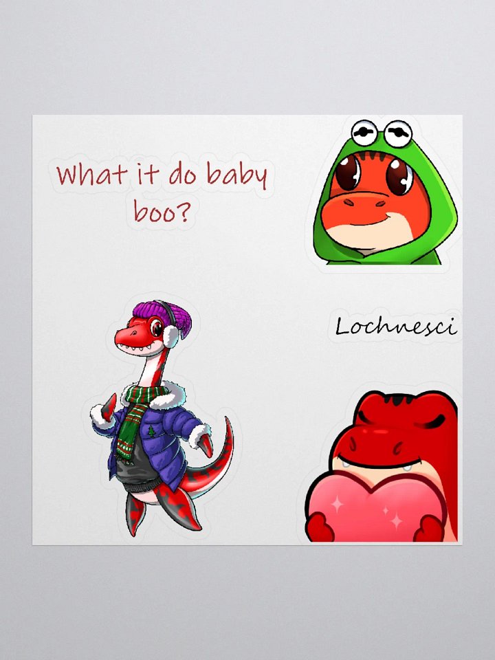 Lochy Stickers with Holiday Icon product image (1)