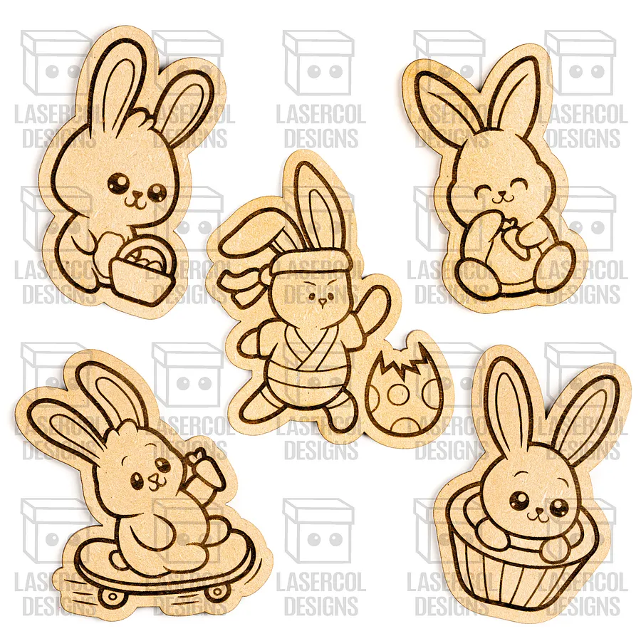 Easter Cutouts/Paint Kit Set 7 & Set 8 - Laser Cut Files product image (5)