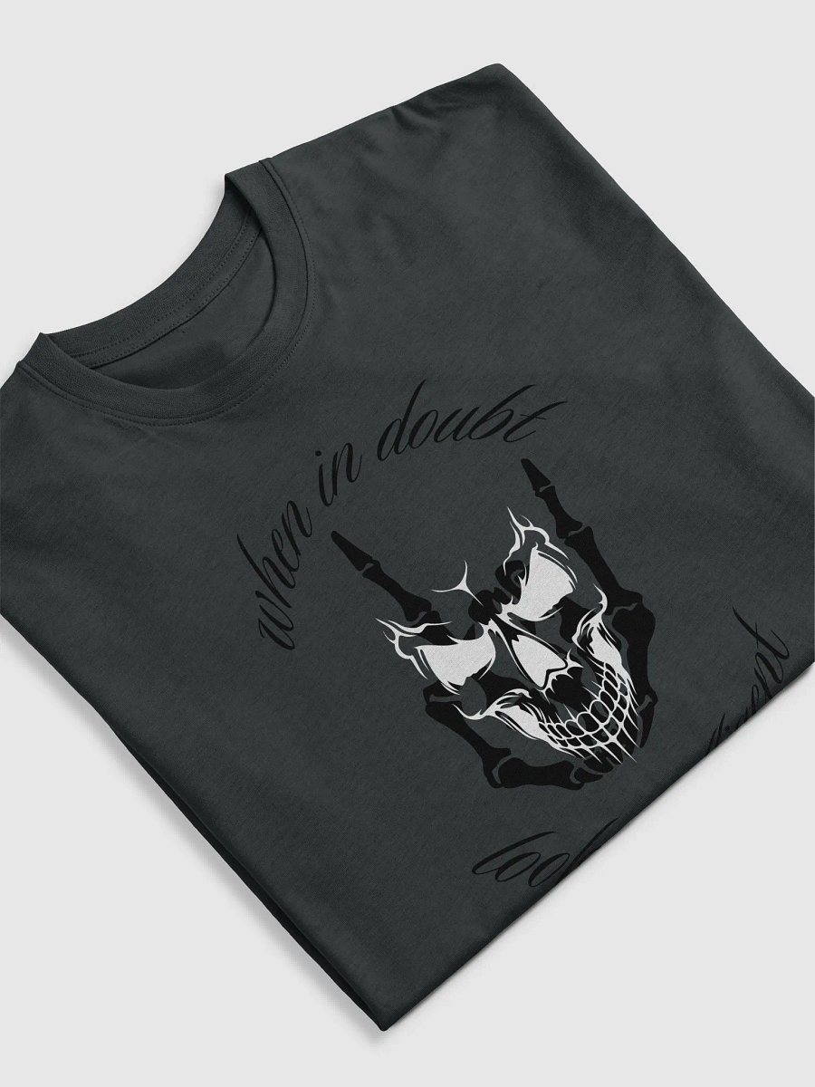 when in doubt t-shirt product image (5)