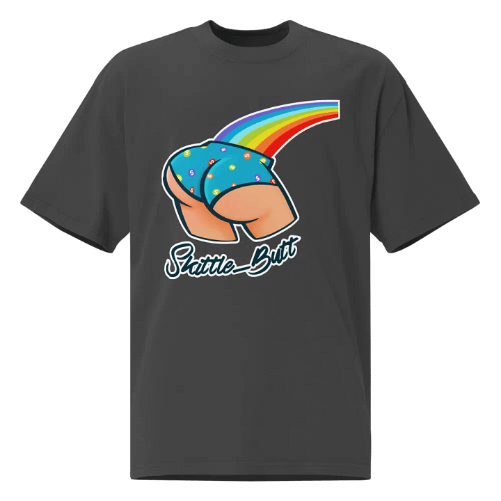 Rainbow Candy Dream Oversized T-Shirt product image (1)
