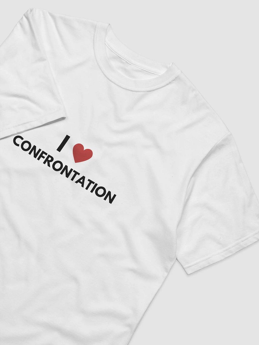 I <3 Confrontation eco tee product image (2)