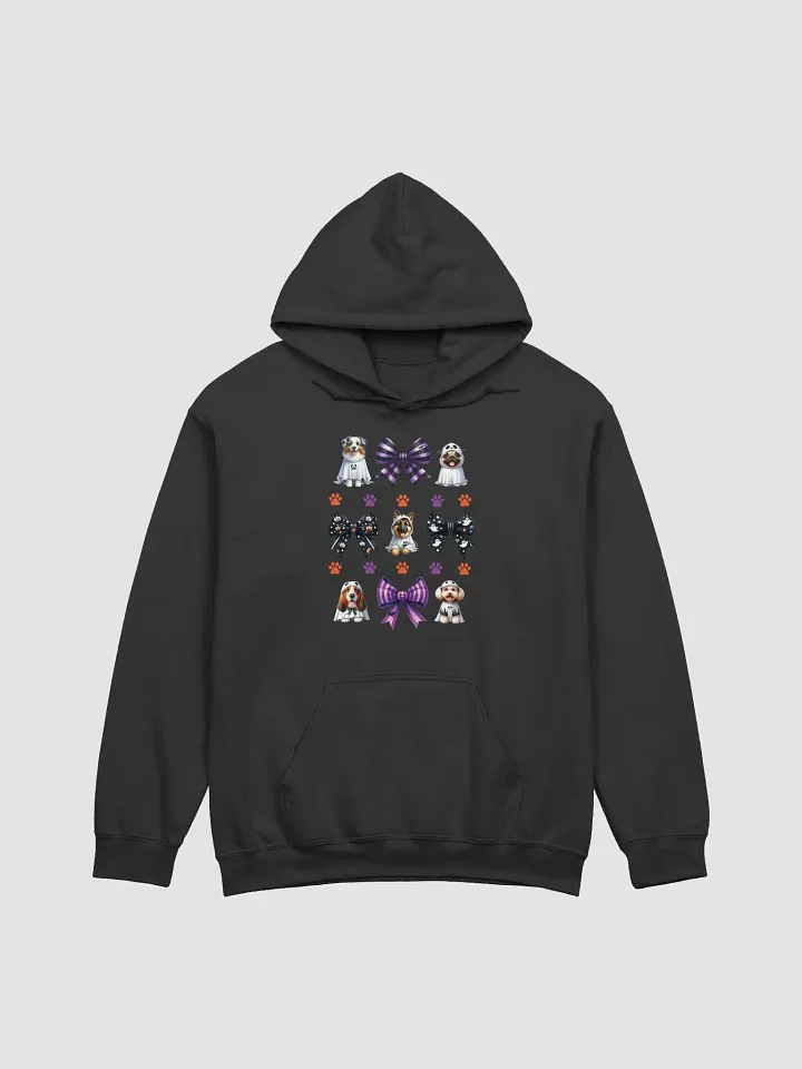 Cute Halloween Dog Ghosts and Bows Hoodie Design3 product image (12)