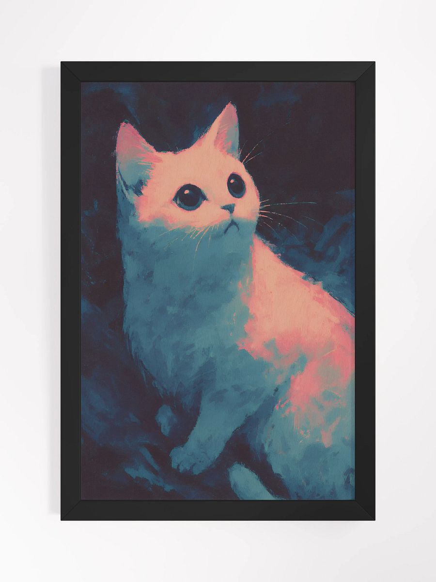 Surreal Cat Eyes Framed Poster product image (1)