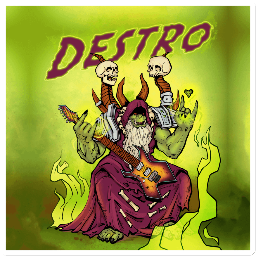 Magnet - Orc Warlock product image (1)