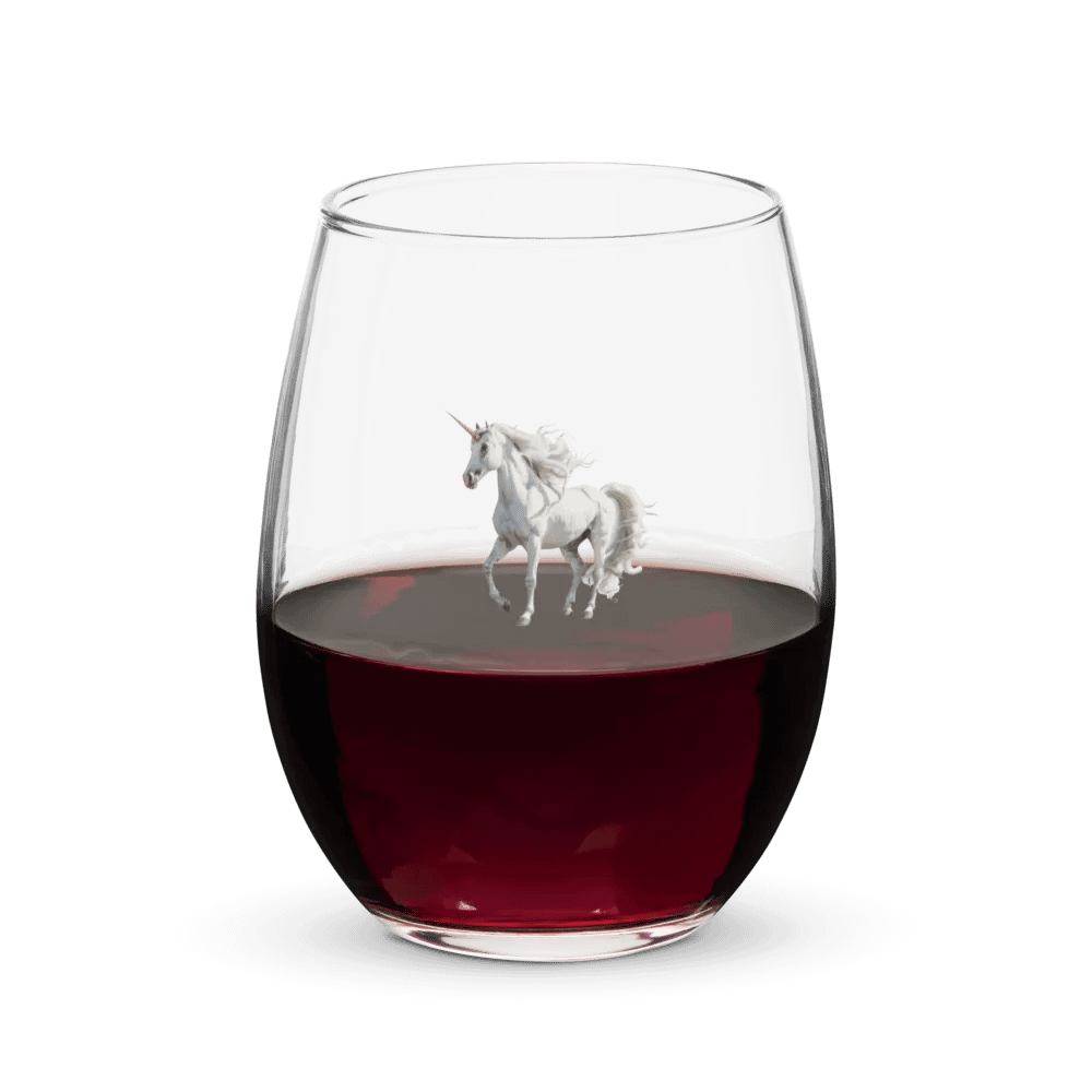 The Unicorn Stemless Water / Wine Glass product image (5)