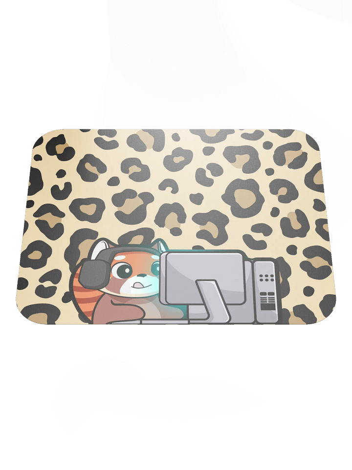 Gaming Bear Mouse Pad (Leopard) - 8.7" x 7.1" product image (2)