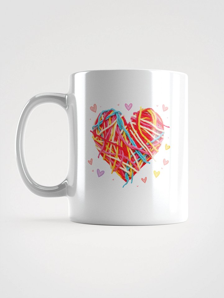 Yarn Mug "Heart of Yarn", no. INT001 product image (2)