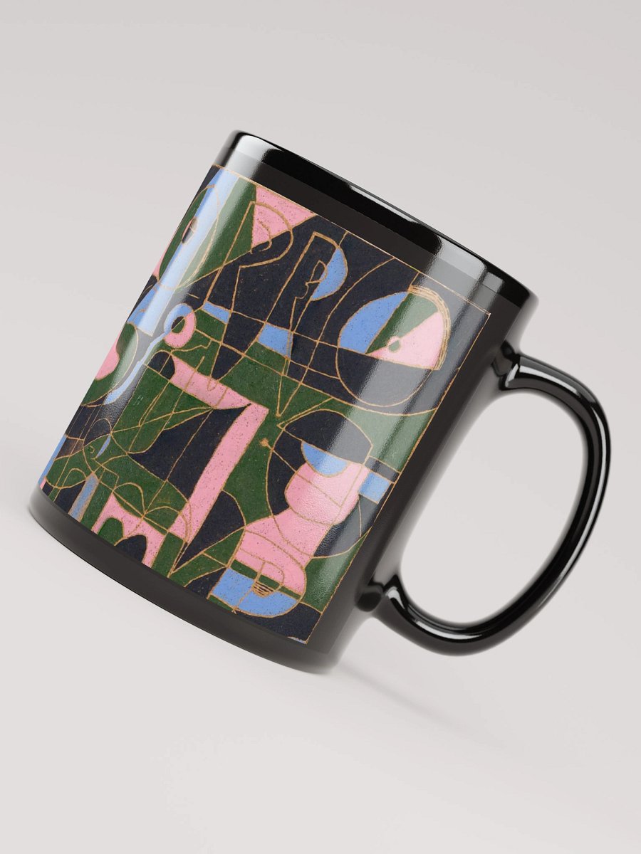 Phone Call with Mom black glossy mug product image (7)