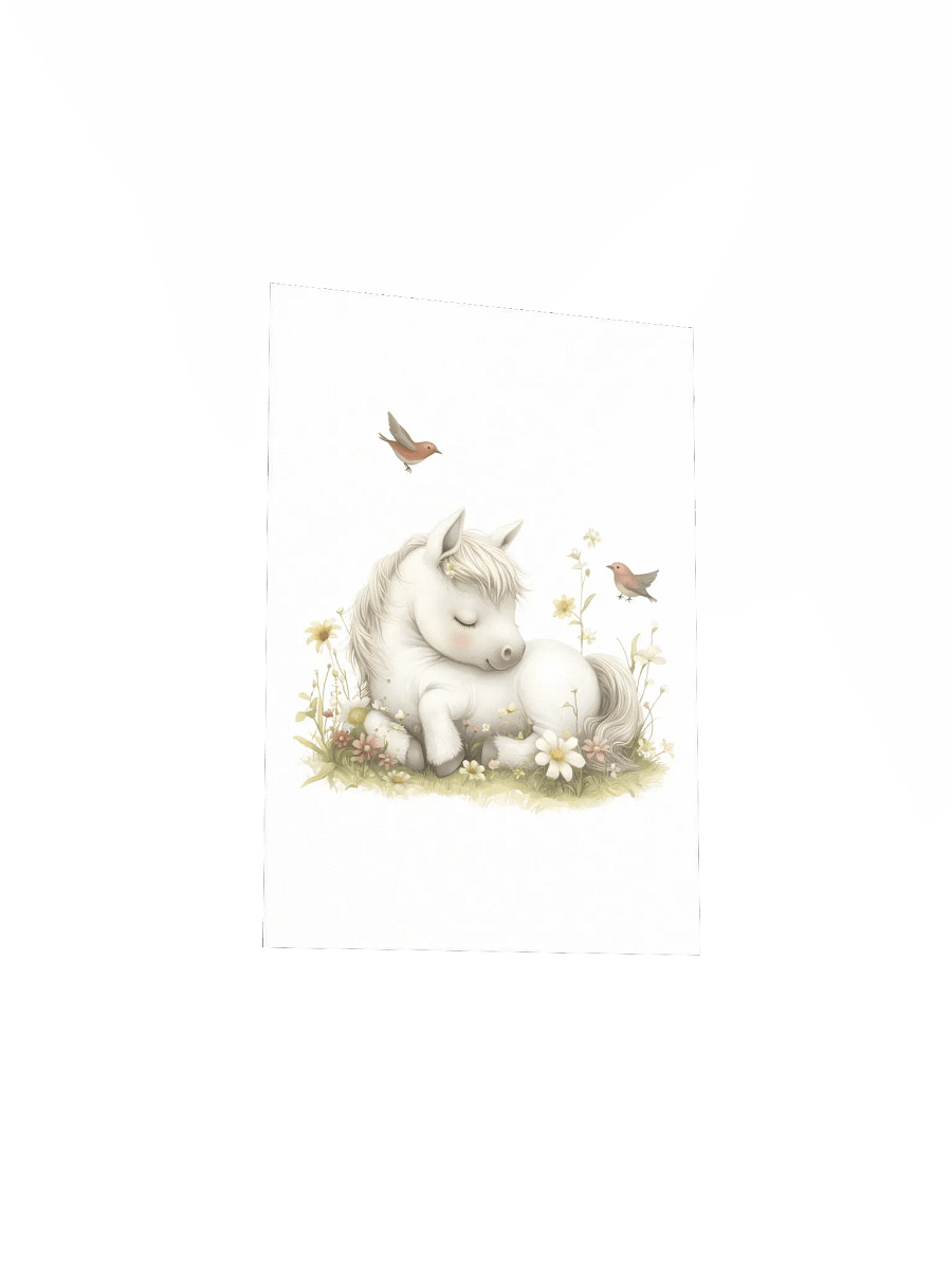 Cute Horse Farm Animal Nursery Prints product image (23)