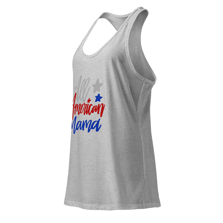 Patriotic Mama Racerback Tank product image (7)