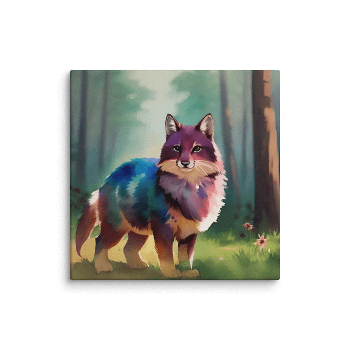 Cute Fox Digital Painting - v4 product image (2)