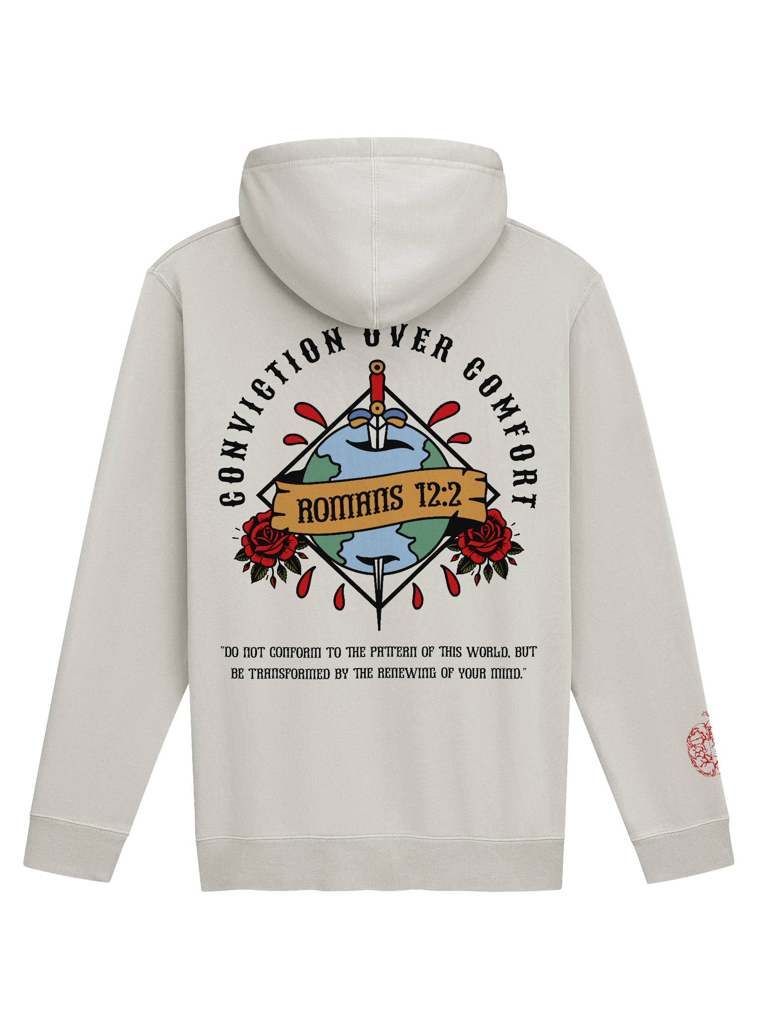 Conviction Over Comfort Premium Dyed Hoodie product image (6)