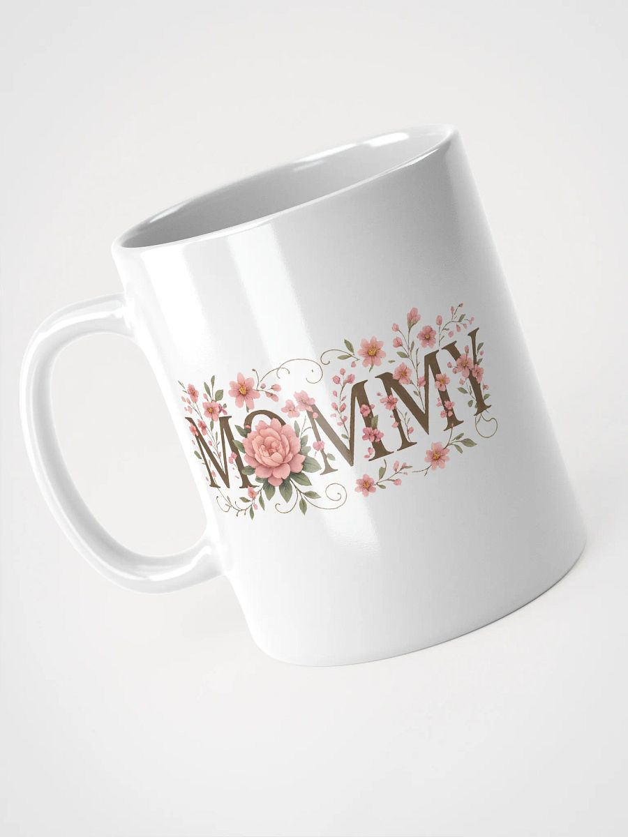 MOMMY White Glossy Mug – Mother’s Day 2025 Gift for Mom product image (3)