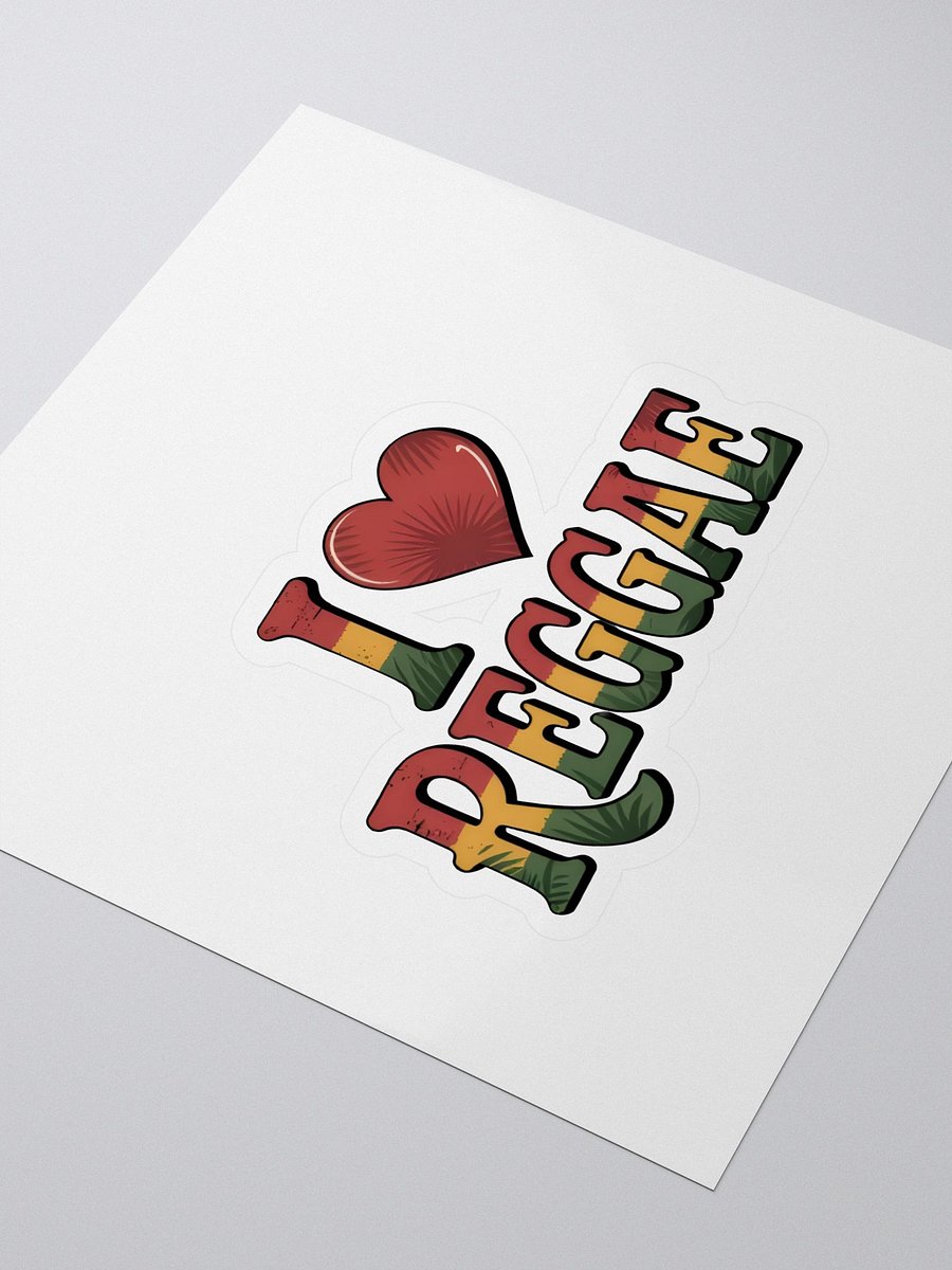 Rasta Love Kiss Cut Stickers product image (3)