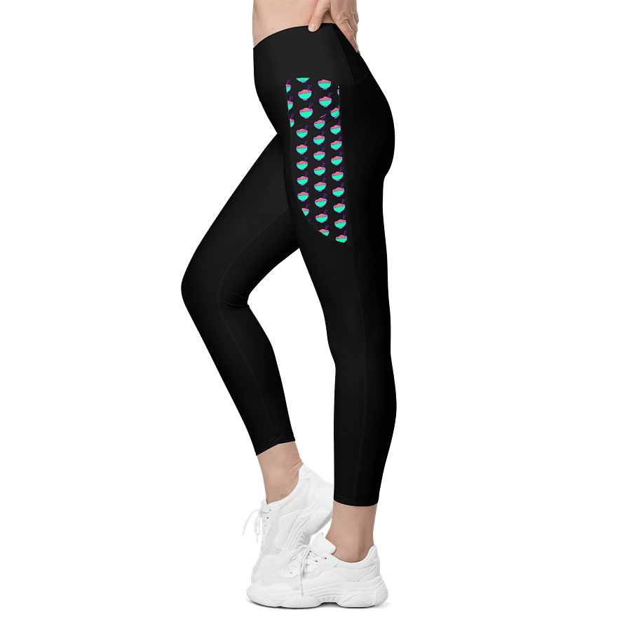 Noodle Crew Leggings! w/ Pockets! (Black) product image (3)