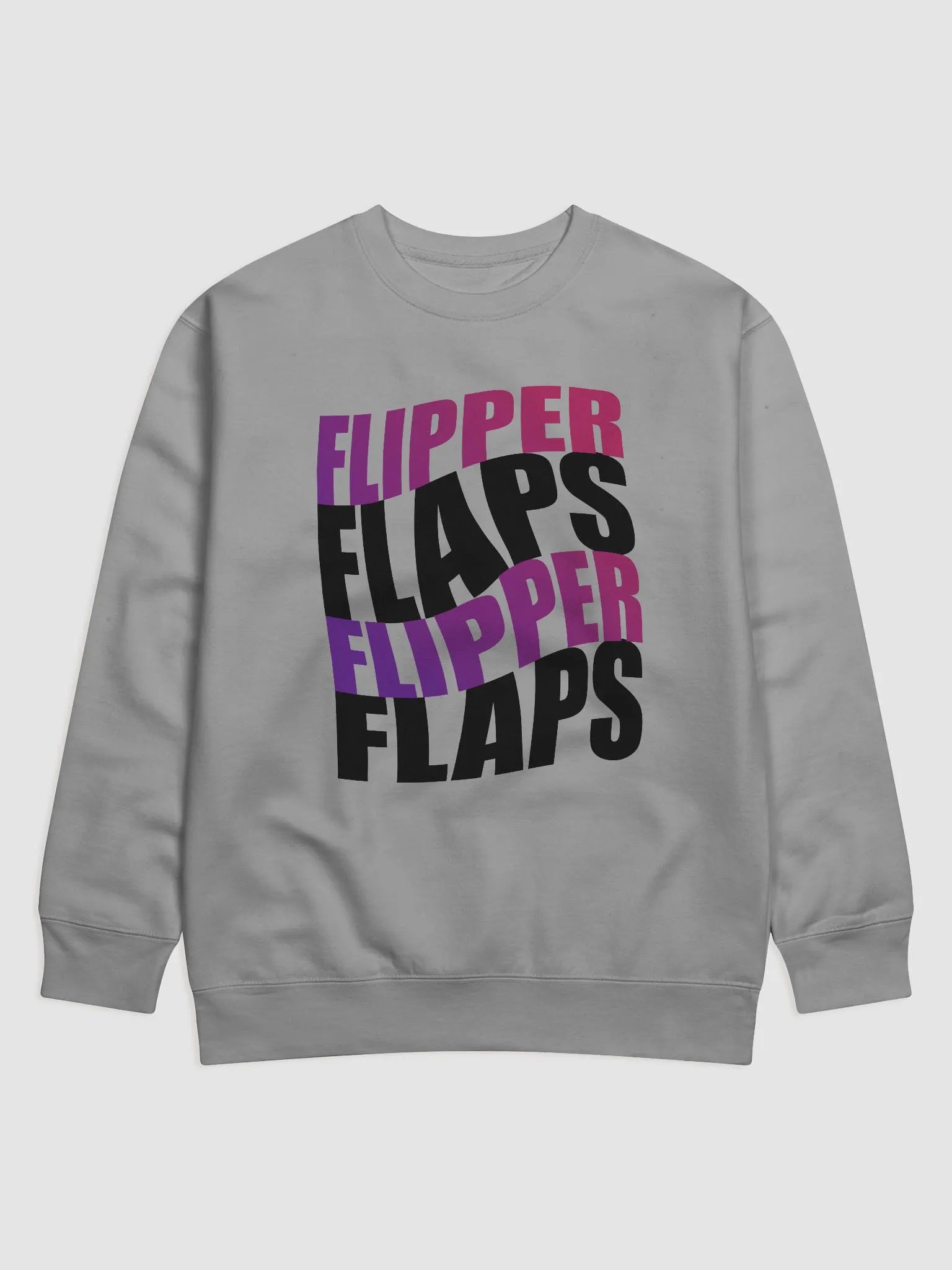 FlipperFlaps Sweatshirt (Black Lettering) product image (1)