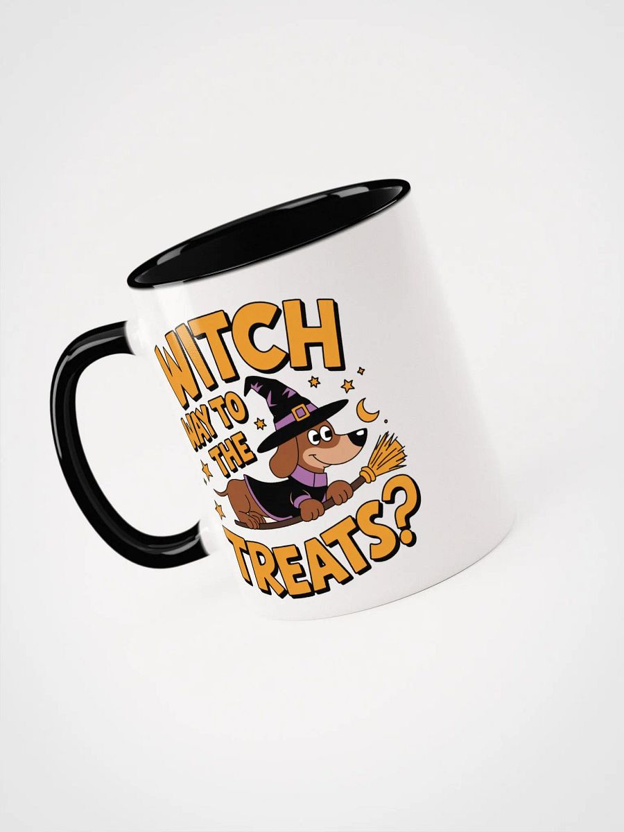 Witch Way to the Treats? Dachshund Halloween Mug product image (14)