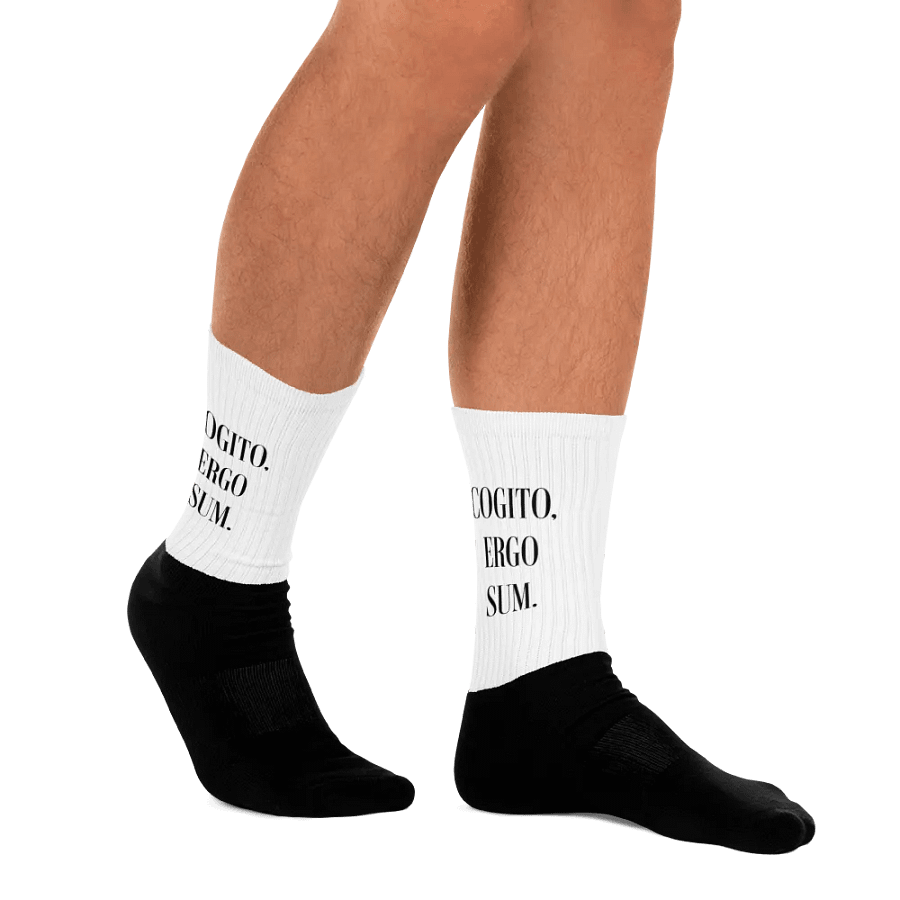 Cogito, Ergo Sum Socks product image (12)