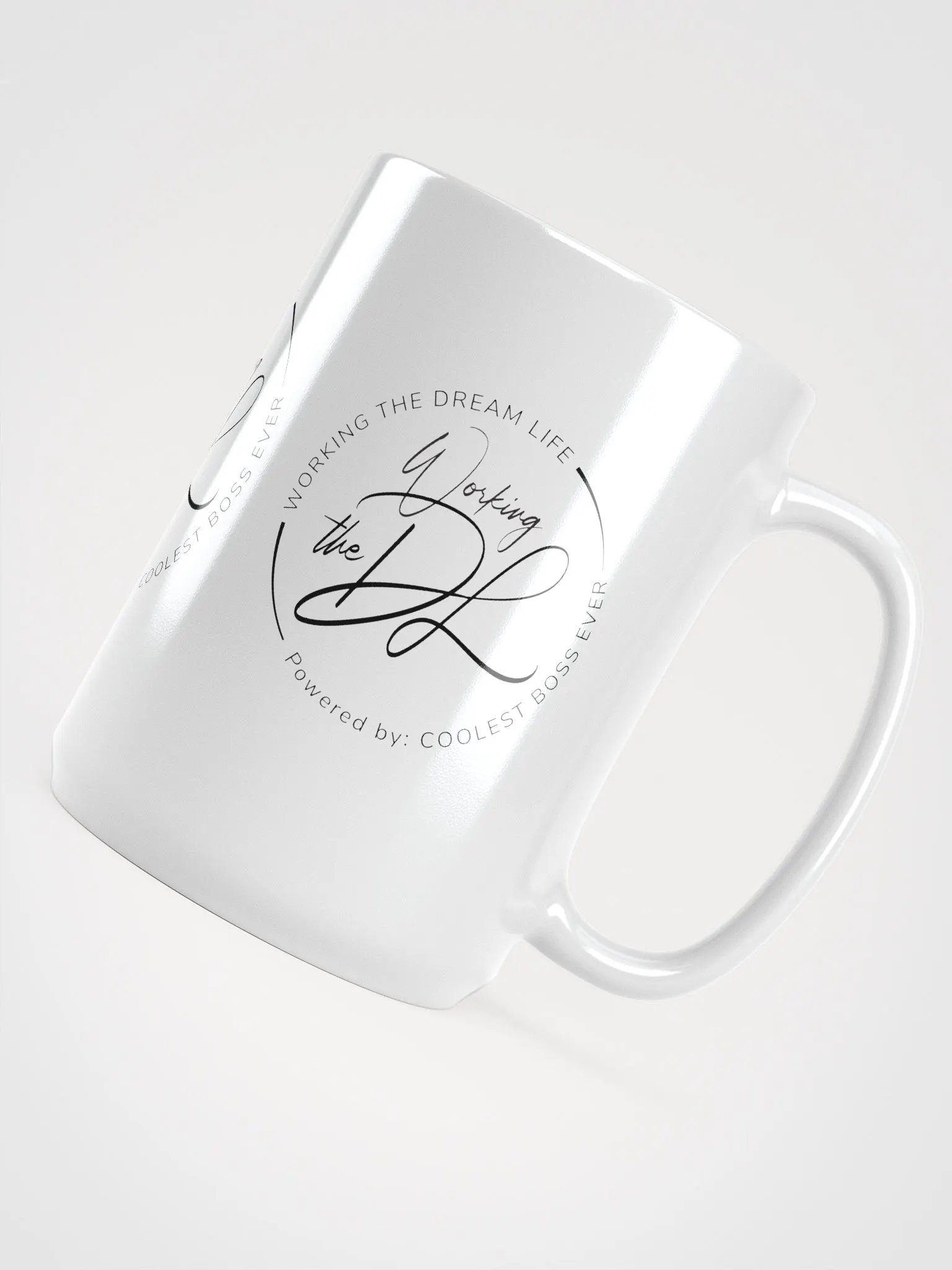 Working the Dream Life Coffee Mug – Motivational Ceramic Mug | Daily Inspiration | Purpose-Driven Drinkware product image (9)