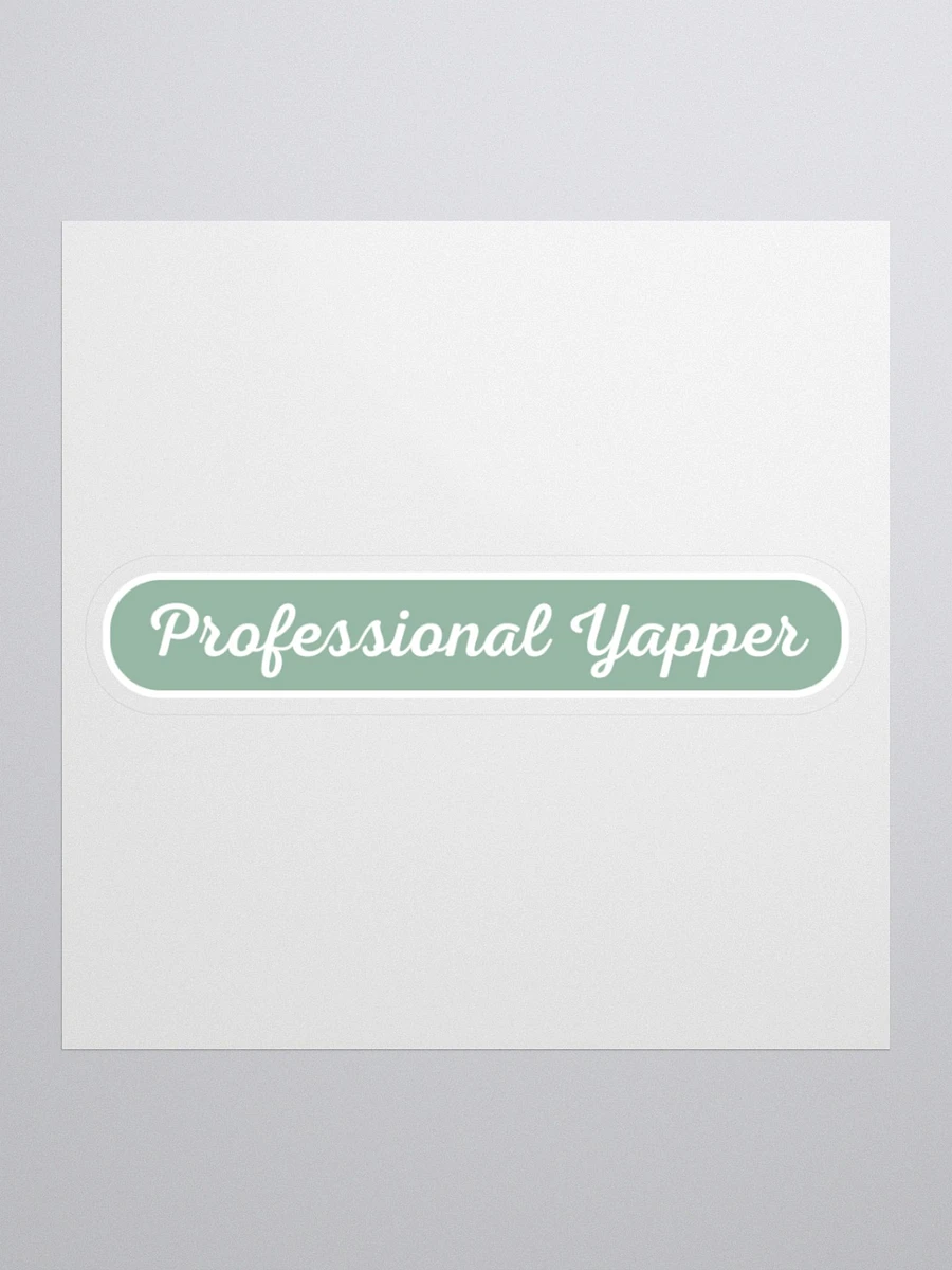 Professional Yapper Sticker - Sage product image (3)