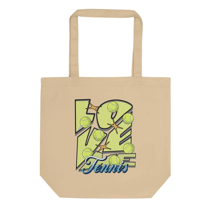 Love Me Tennis Eco Tote product image (1)