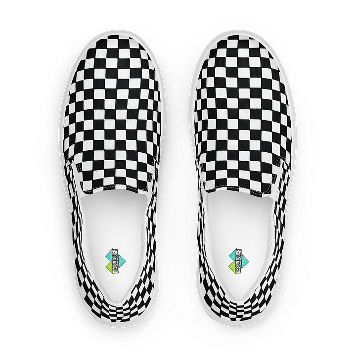 Chromatic Grid Women's Slip-On Shoes product image (2)