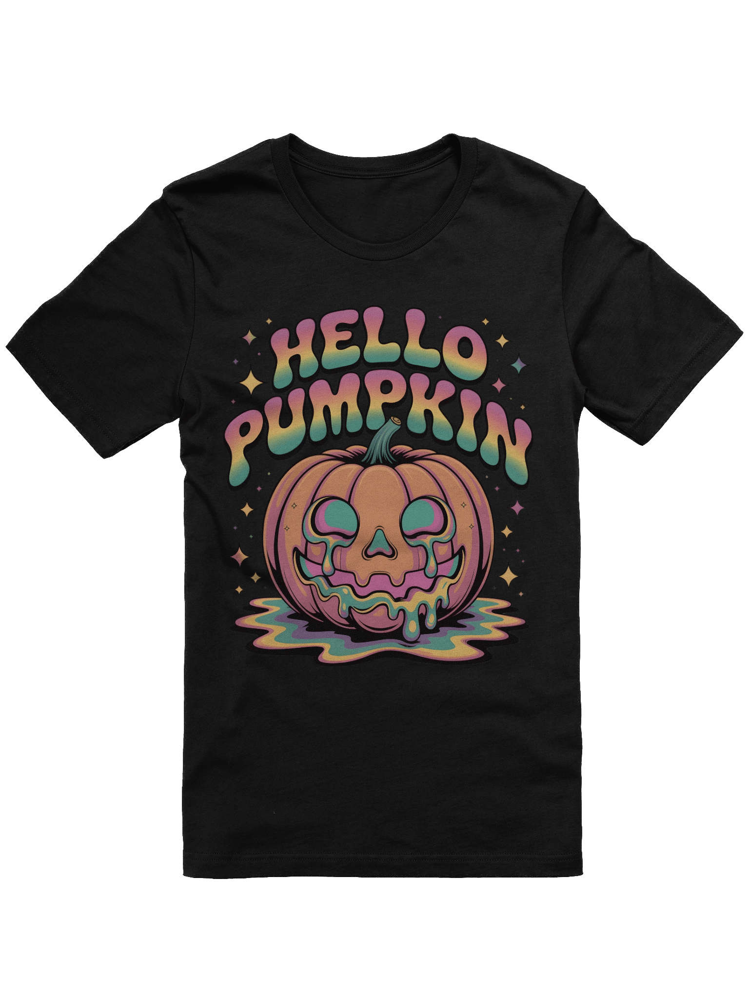 Melting Pumpkin Hello T-Shirt product image (1)