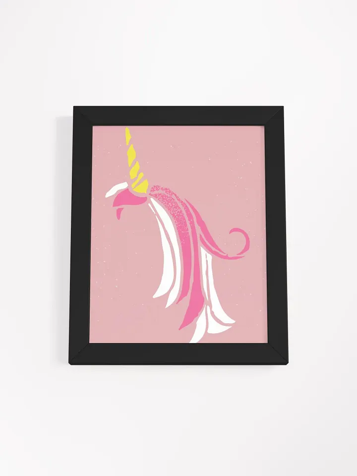 Whimsical Unicorn Dreams Framed Poster product image (1)