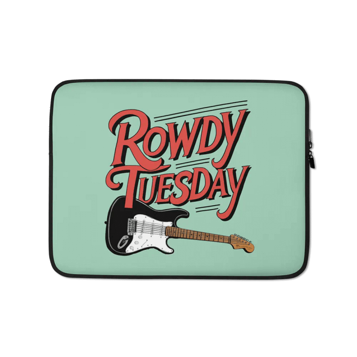 Rowdy Tuesday - Laptop Sleeve product image (1)