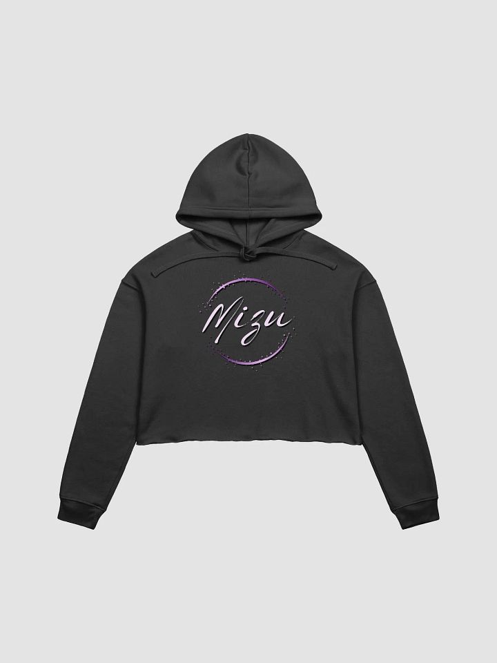 Crop Hoodie w/ Color Logo product image (1)