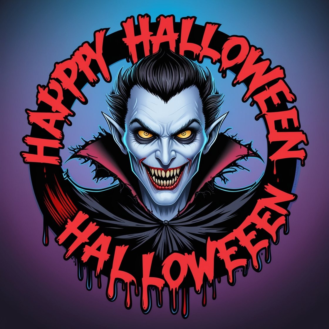 Halloween Fang Tasttic Vampire design product image (5)