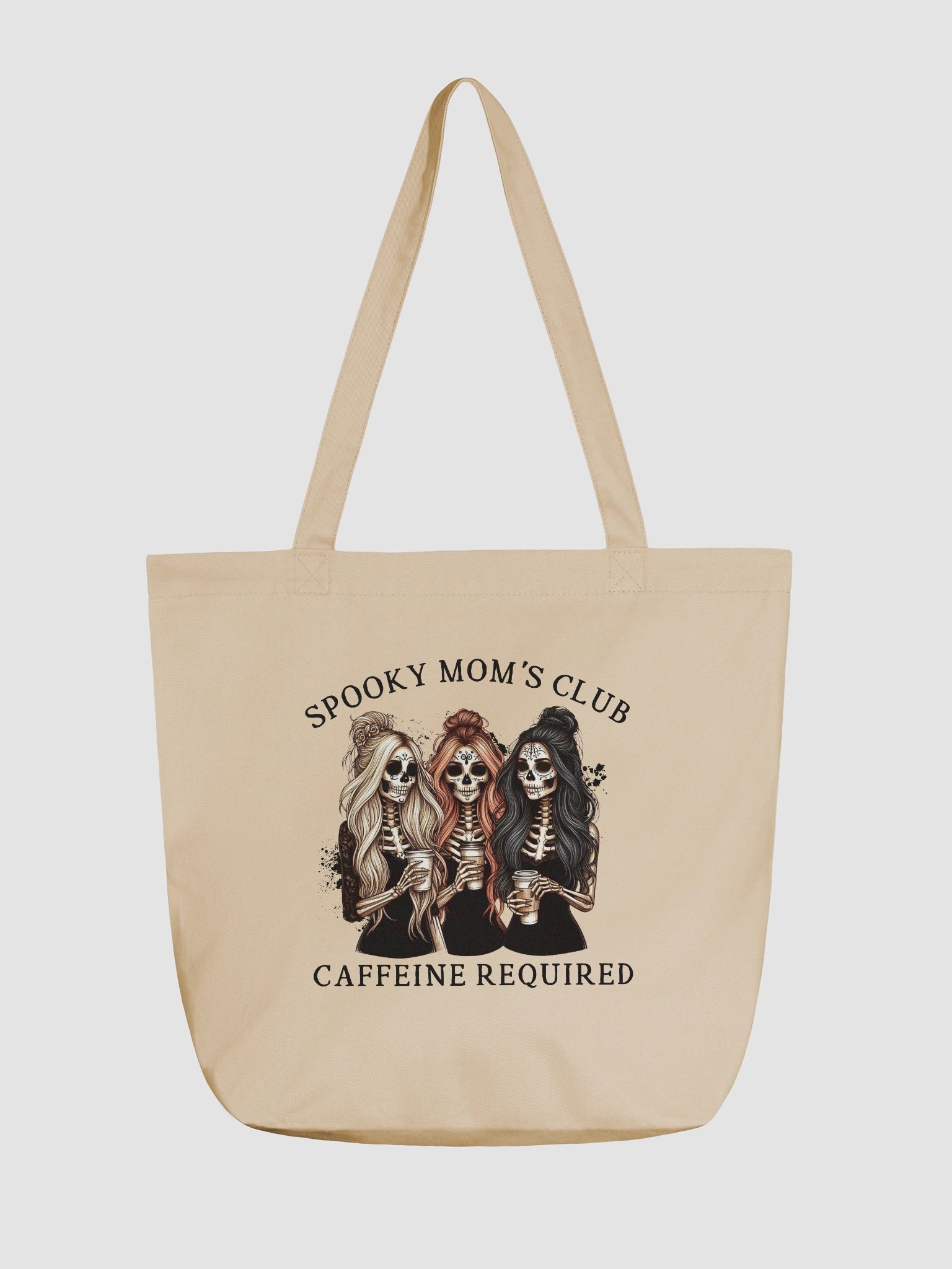 Spooky Mom's Club Skull Sisters Eco Tote product image (1)