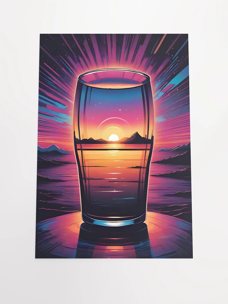 Beer Sunset Poster product image (2)