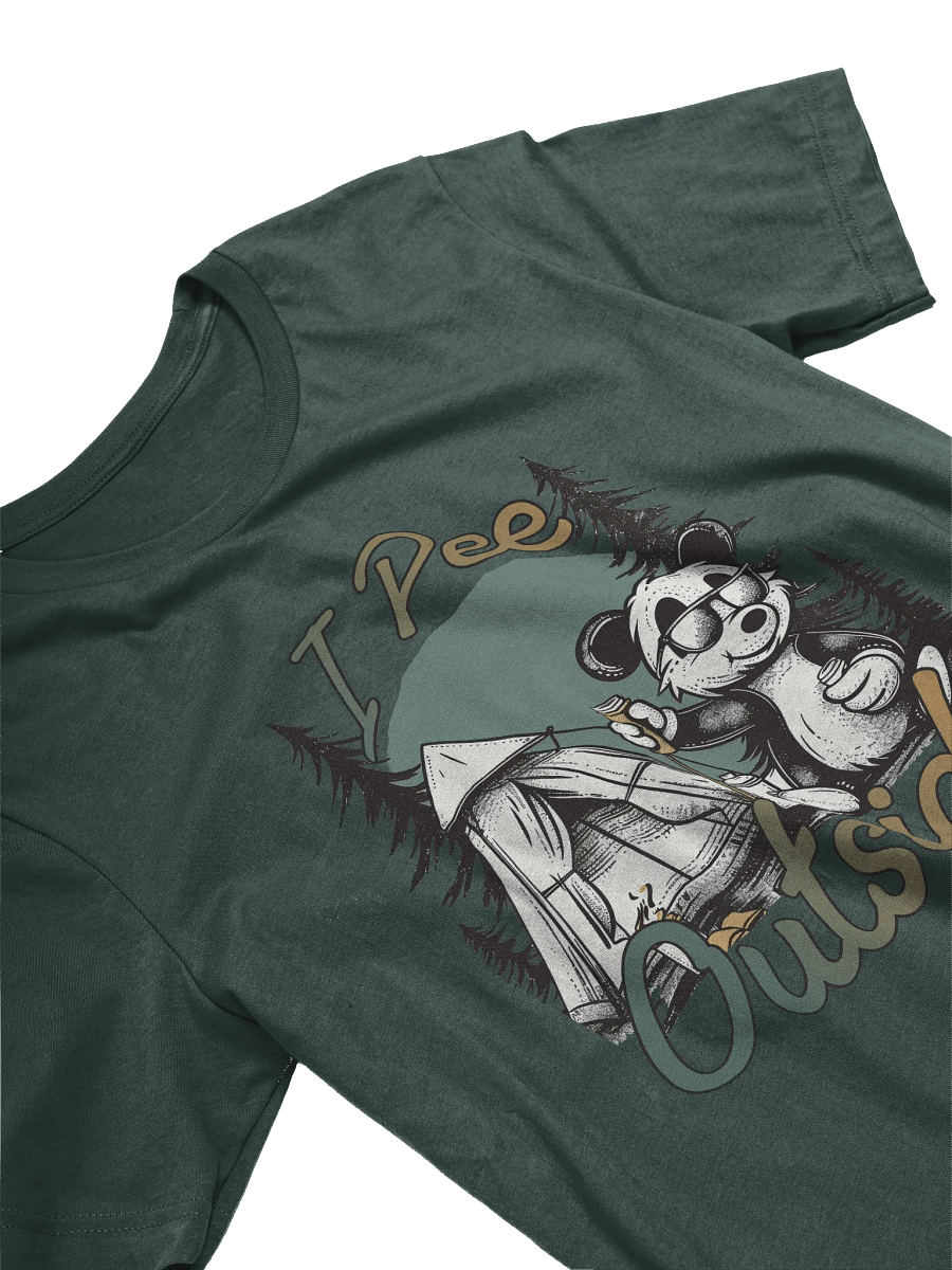 I Pee Outside - Funny Campfire T-shirt product image (3)