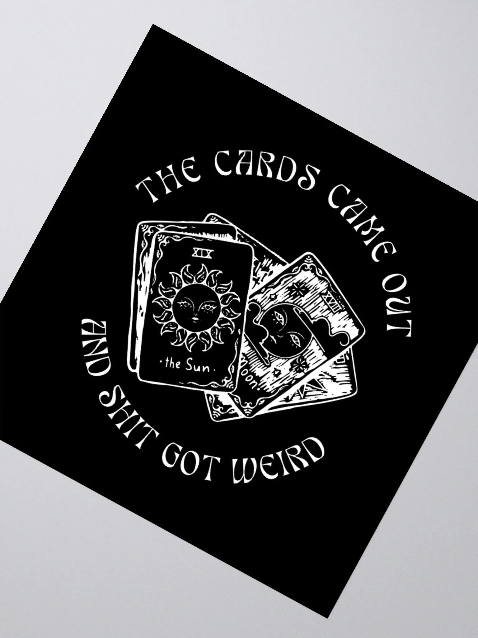 The Cards Came Out Sticker product image (4)