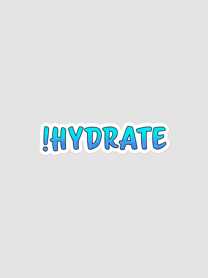 Hydrate Sticker product image (1)