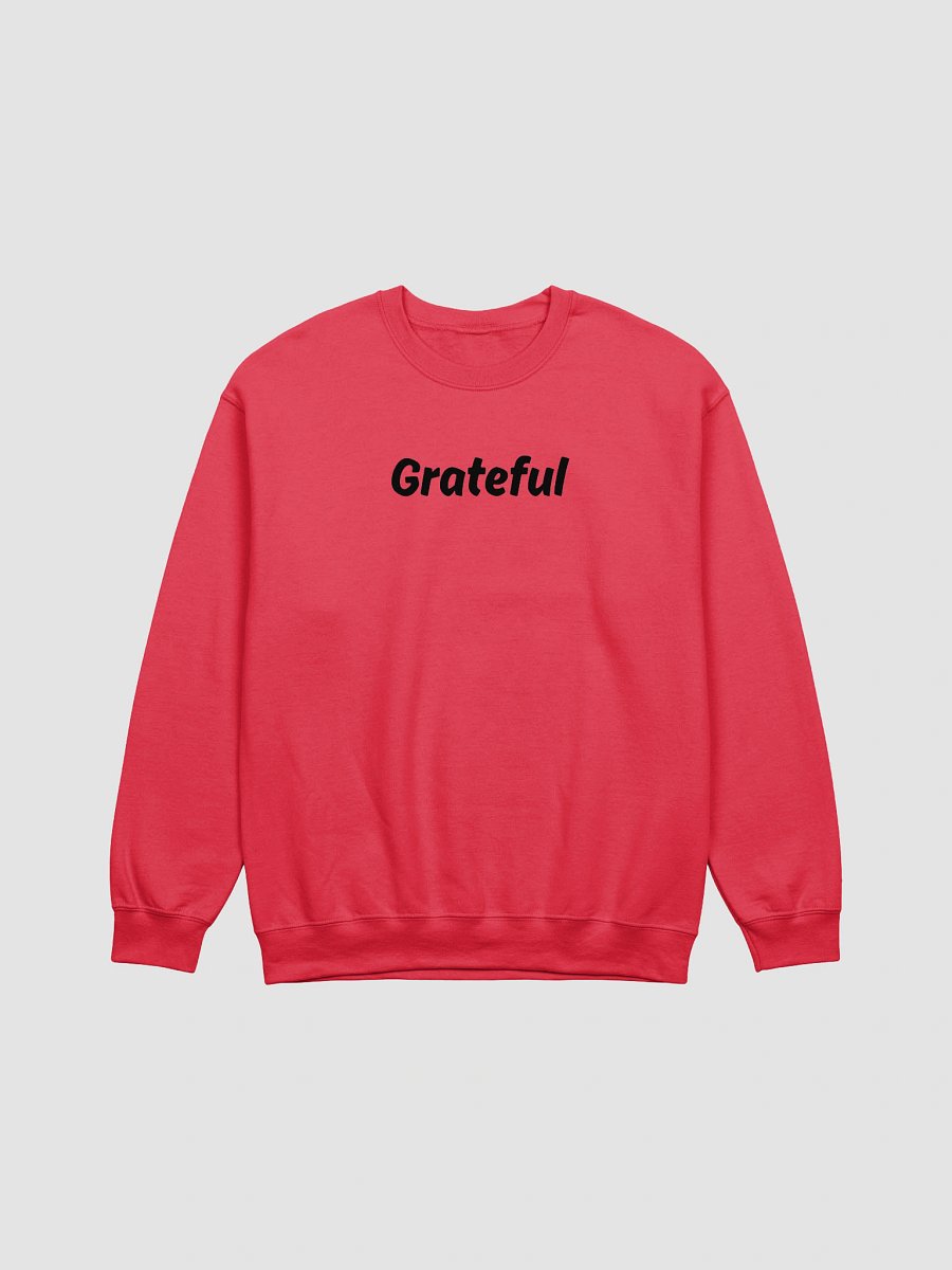 “Grateful” Upbeat Unisex Classic Sweatshirt product image (2)